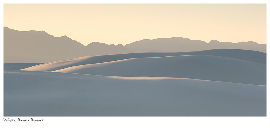 Click to purchase: White Sands Sunset